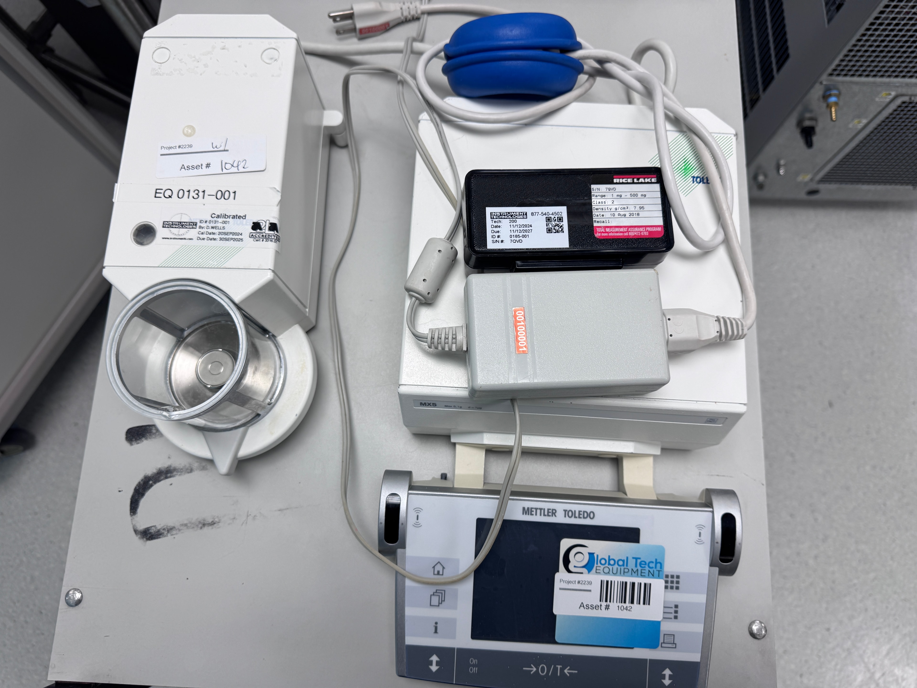 Mettler Toledo MX5 Microbalance